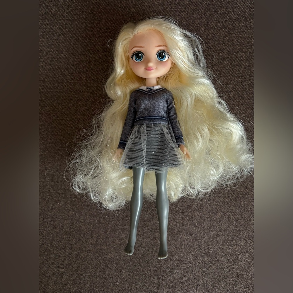 Blonde Doll with Silver Outfit